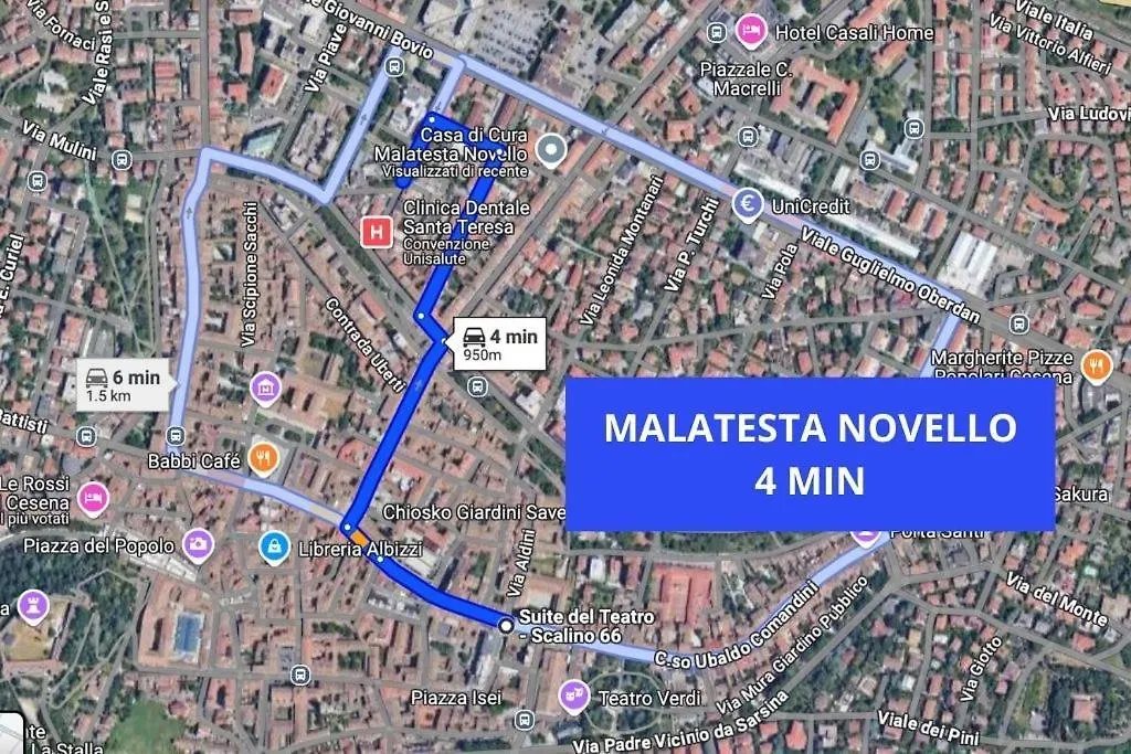 Scalino 66 Suite Del Teatro Cesena Apartmán